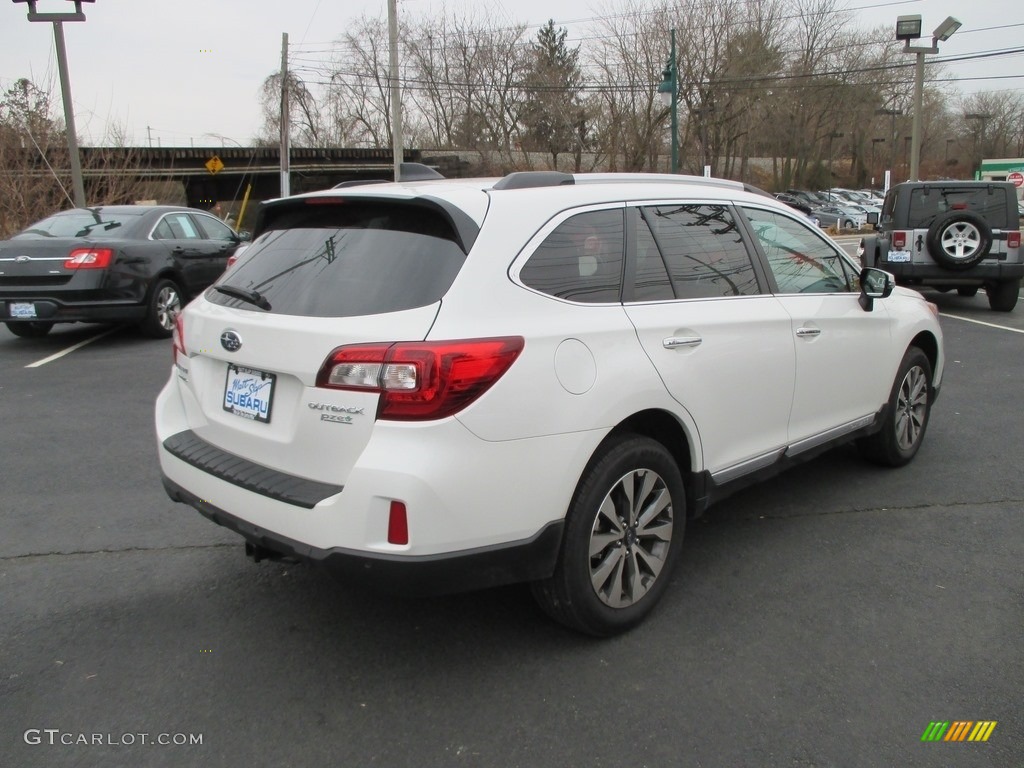 2017 Outback 2.5i Touring - Crystal White Pearl / Java Brown photo #6