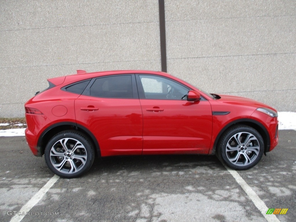 Caldera Red 2018 Jaguar E-PACE First Edition Exterior Photo #125206774