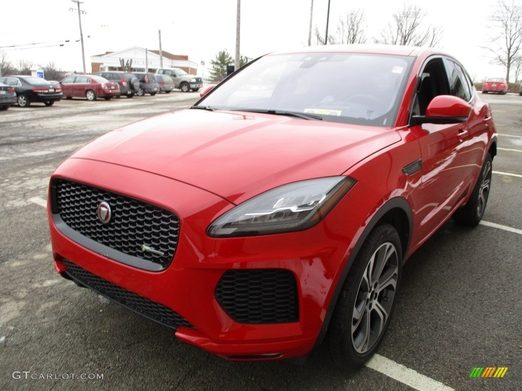 Caldera Red 2018 Jaguar E-PACE First Edition Exterior Photo #125206903