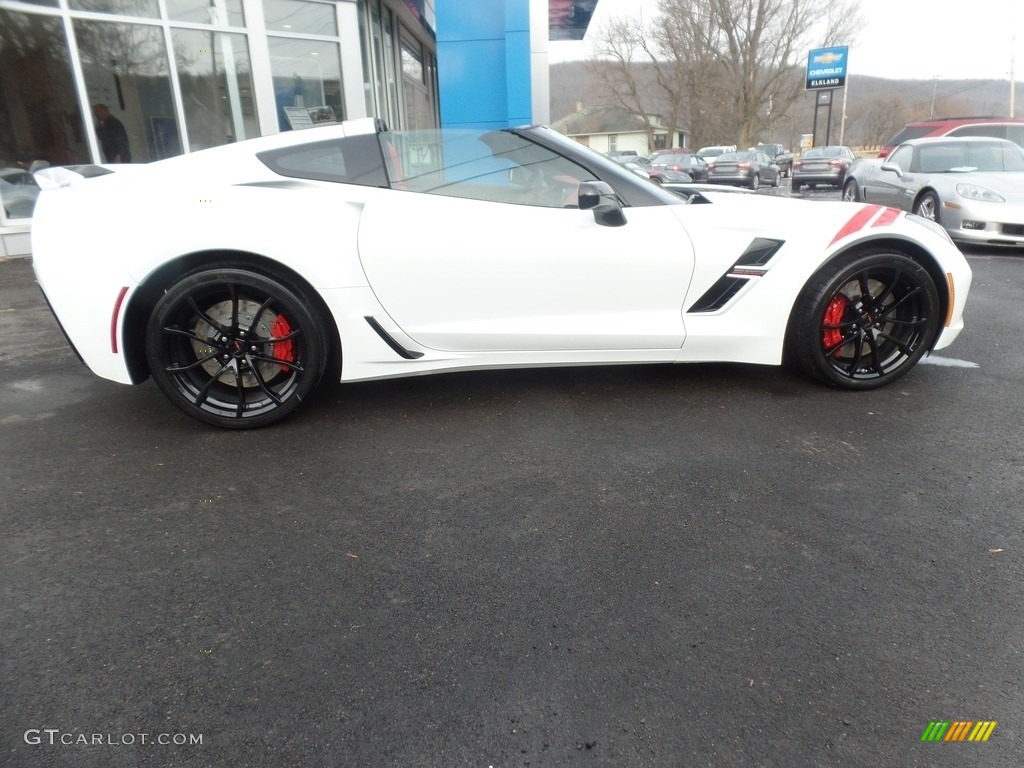 Arctic White 2018 Chevrolet Corvette Grand Sport Coupe Exterior Photo #125206996