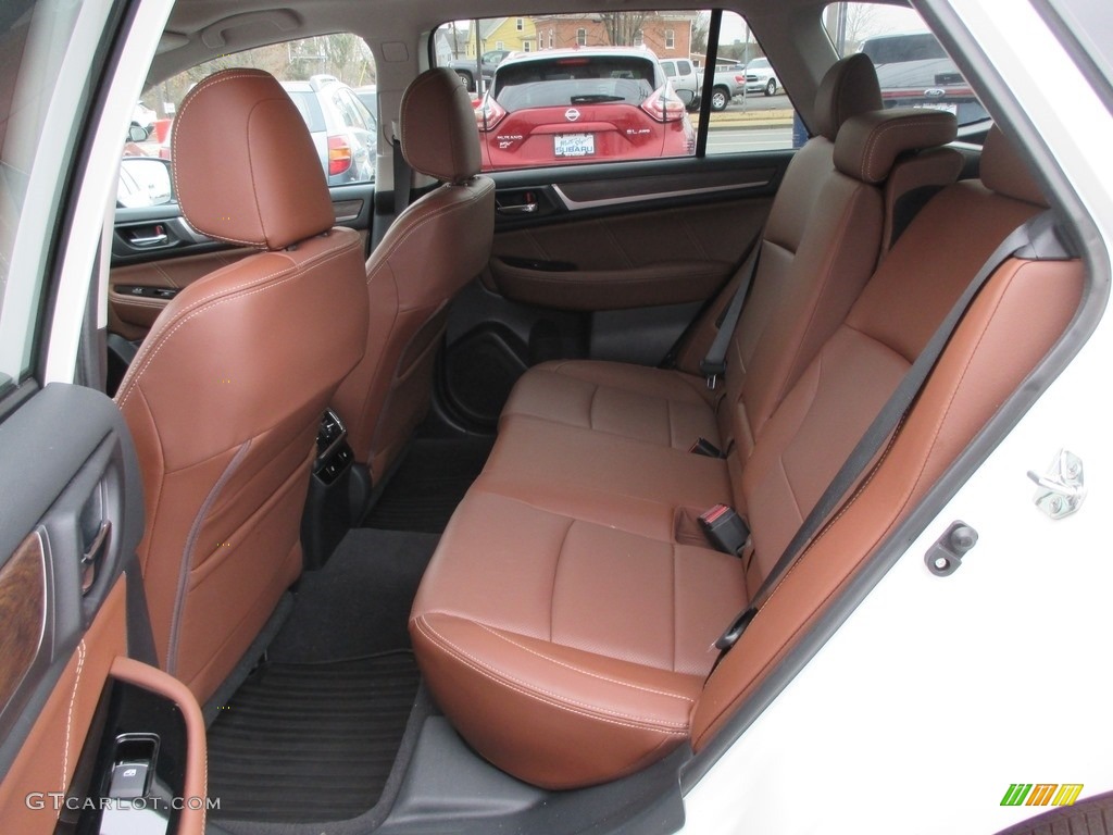 2017 Outback 2.5i Touring - Crystal White Pearl / Java Brown photo #22