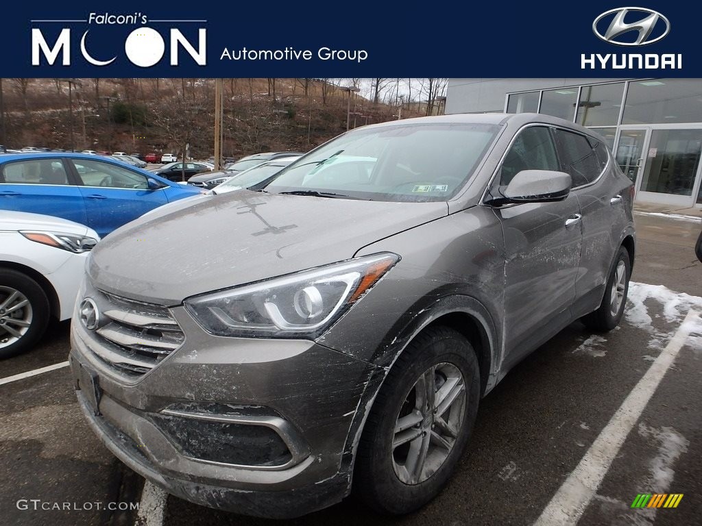 2018 Santa Fe Sport AWD - Gray / Gray photo #1