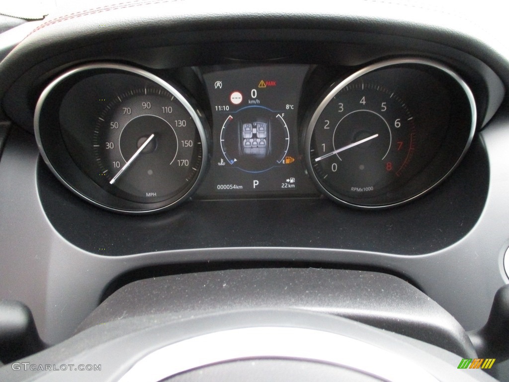 2018 Jaguar E-PACE First Edition Gauges Photo #125207185