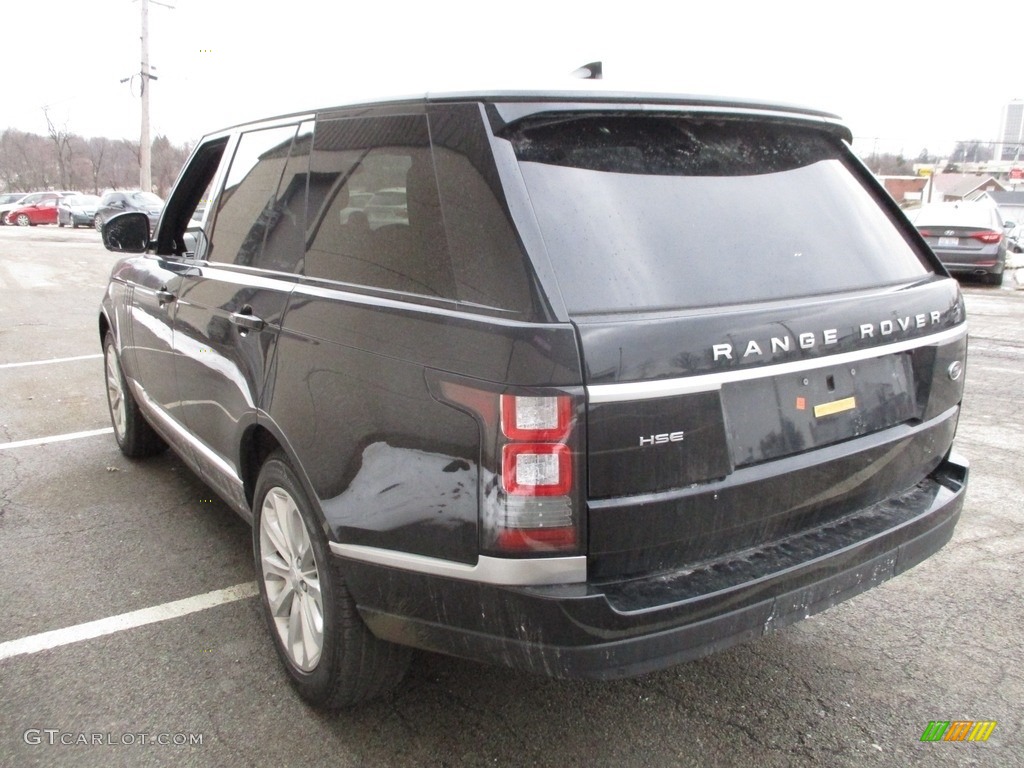 2017 Range Rover HSE - Santorini Black Metallic / Ebony/Ebony photo #5