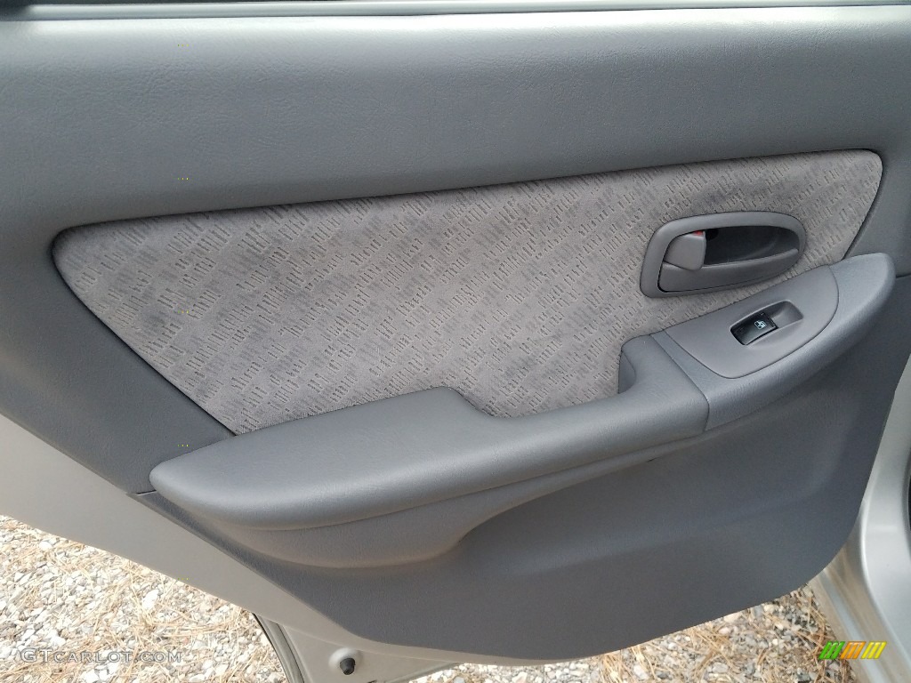 2006 Elantra GLS Sedan - Sterling Silver / Gray photo #9