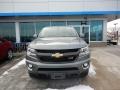 2018 Satin Steel Metallic Chevrolet Colorado Z71 Extended Cab 4x4  photo #2