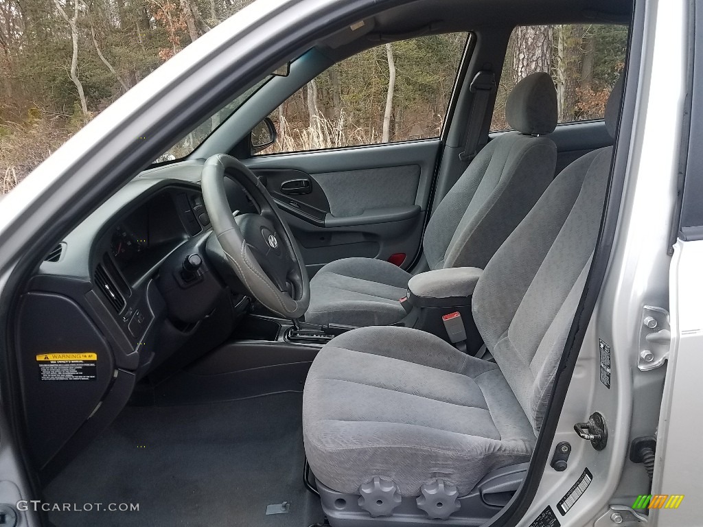 2006 Elantra GLS Sedan - Sterling Silver / Gray photo #14