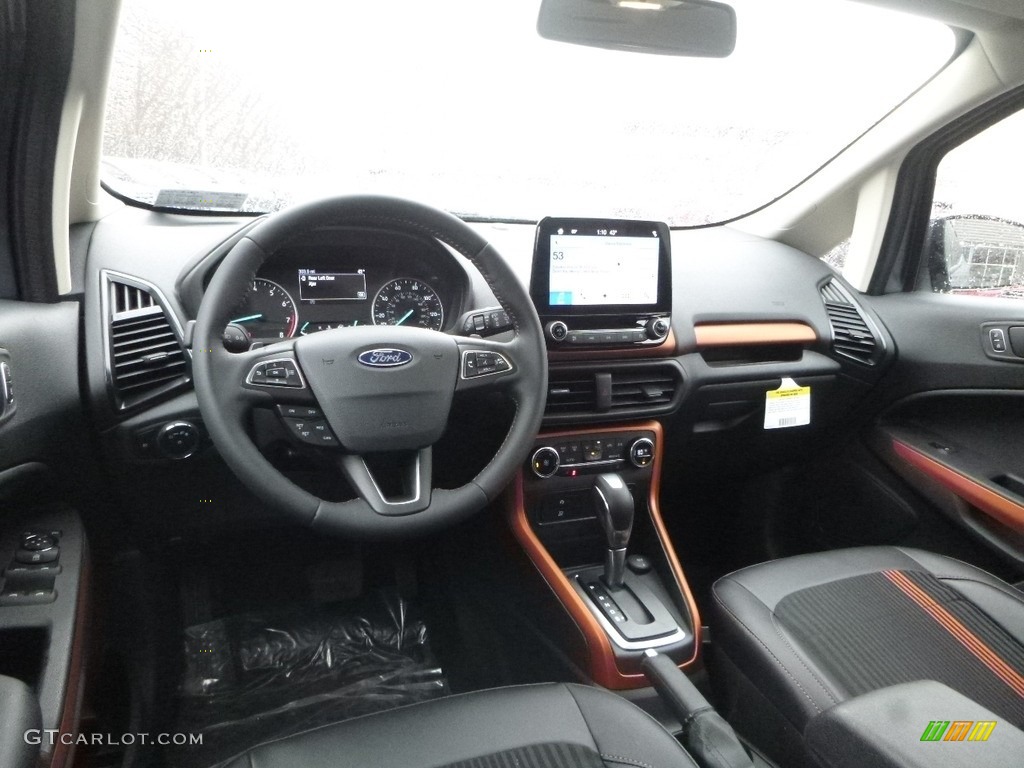 Ebony Black/Copper Interior 2018 Ford EcoSport SES 4WD Photo #125208118