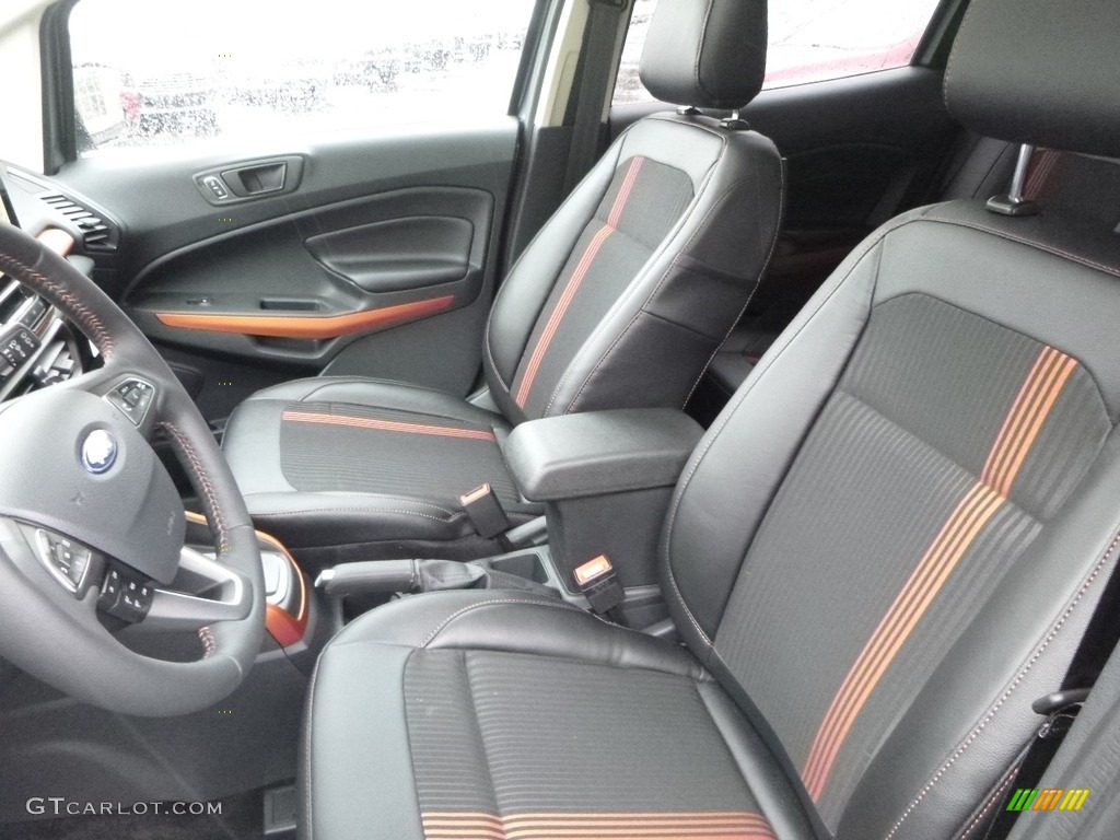 Ebony Black/Copper Interior 2018 Ford EcoSport SES 4WD Photo #125208169