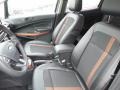 Ebony Black/Copper Front Seat Photo for 2018 Ford EcoSport #125208169