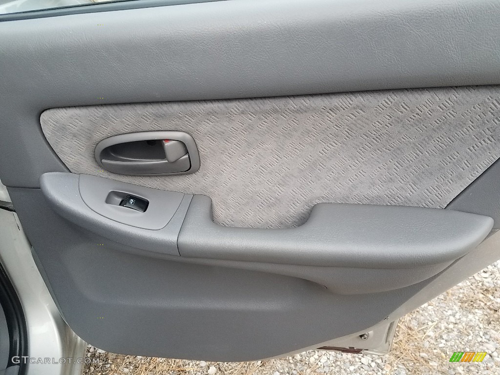 2006 Elantra GLS Sedan - Sterling Silver / Gray photo #19