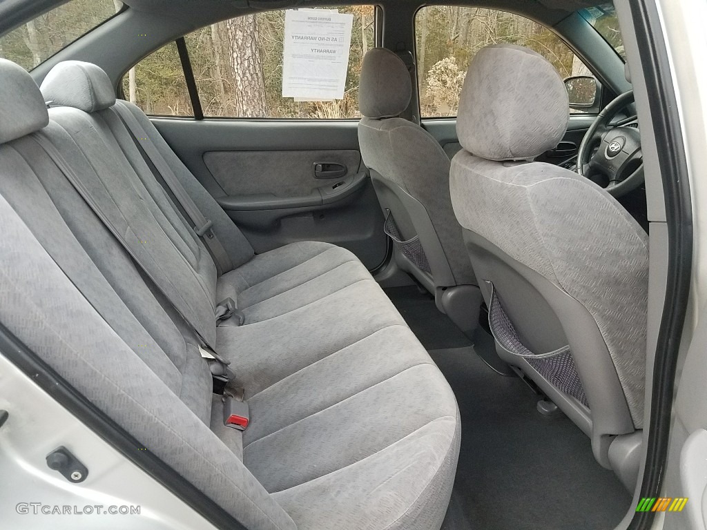 2006 Elantra GLS Sedan - Sterling Silver / Gray photo #20