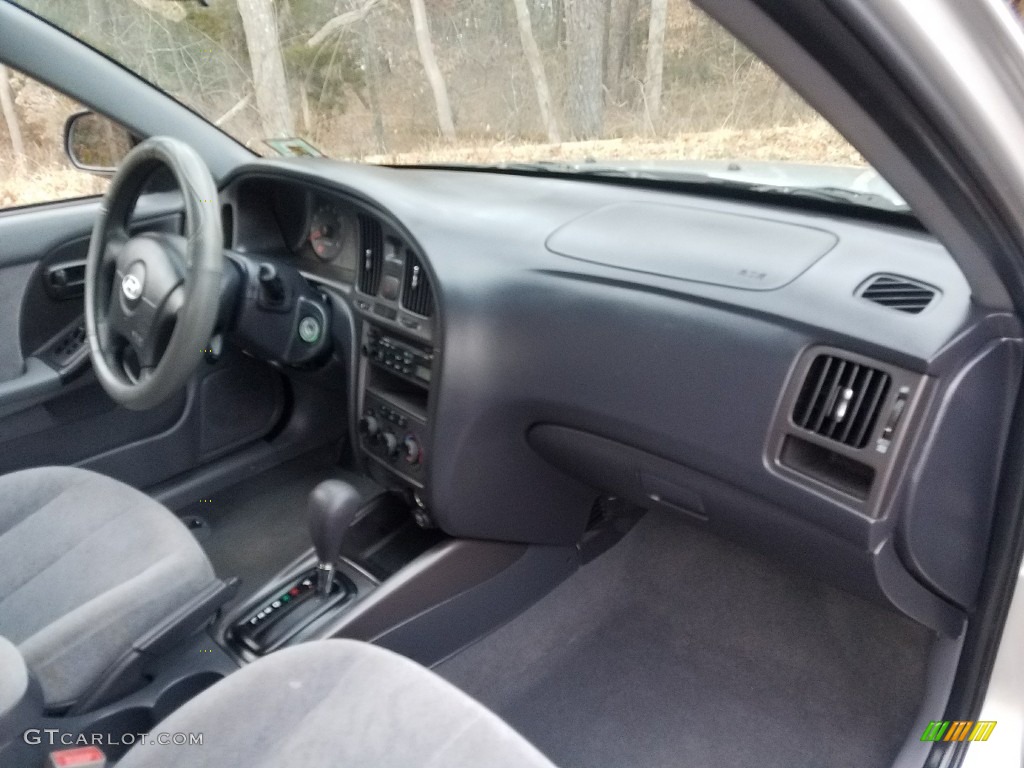 2006 Elantra GLS Sedan - Sterling Silver / Gray photo #22