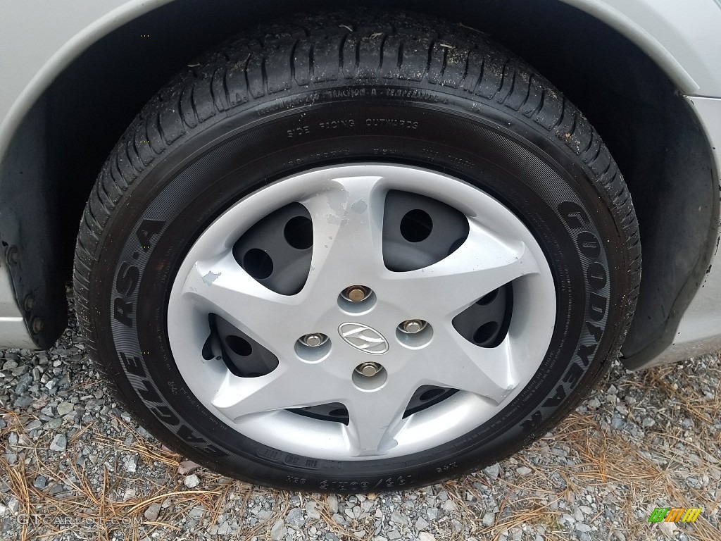 2006 Elantra GLS Sedan - Sterling Silver / Gray photo #24