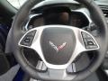 Gray 2018 Chevrolet Corvette Stingray Convertible Steering Wheel