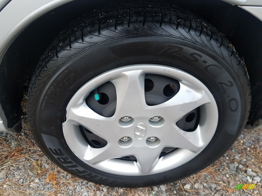 2006 Elantra GLS Sedan - Sterling Silver / Gray photo #26