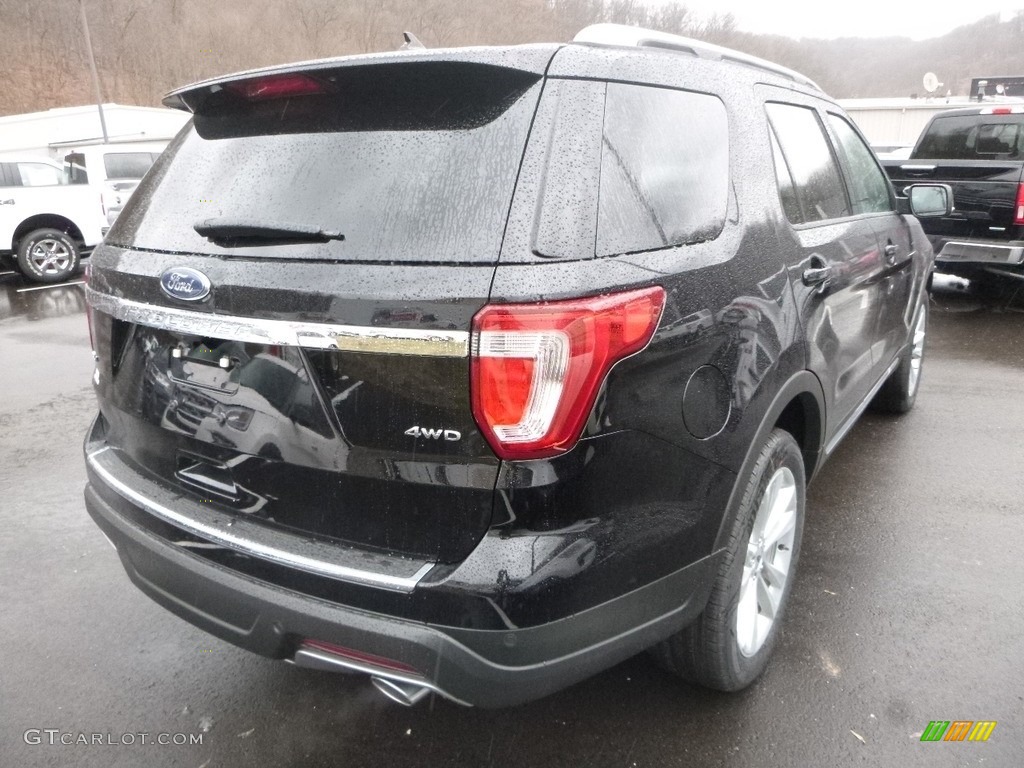 2018 Explorer XLT 4WD - Shadow Black / Ebony Black photo #2