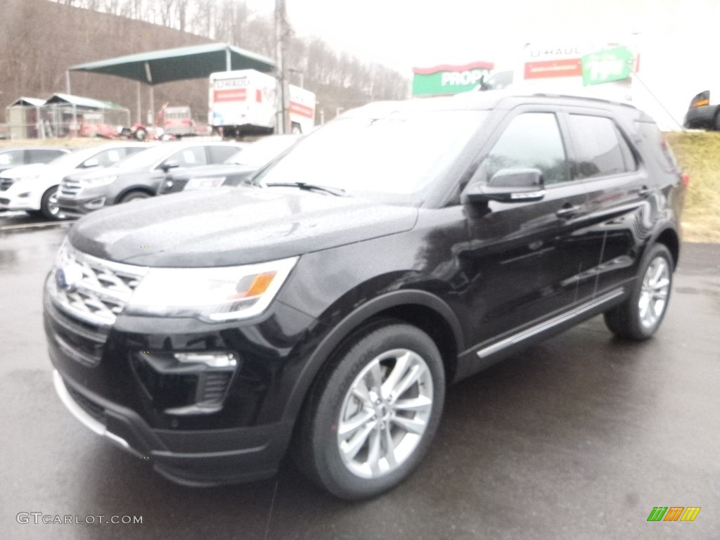 2018 Explorer XLT 4WD - Shadow Black / Ebony Black photo #5