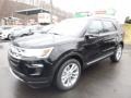 2018 Shadow Black Ford Explorer XLT 4WD  photo #5