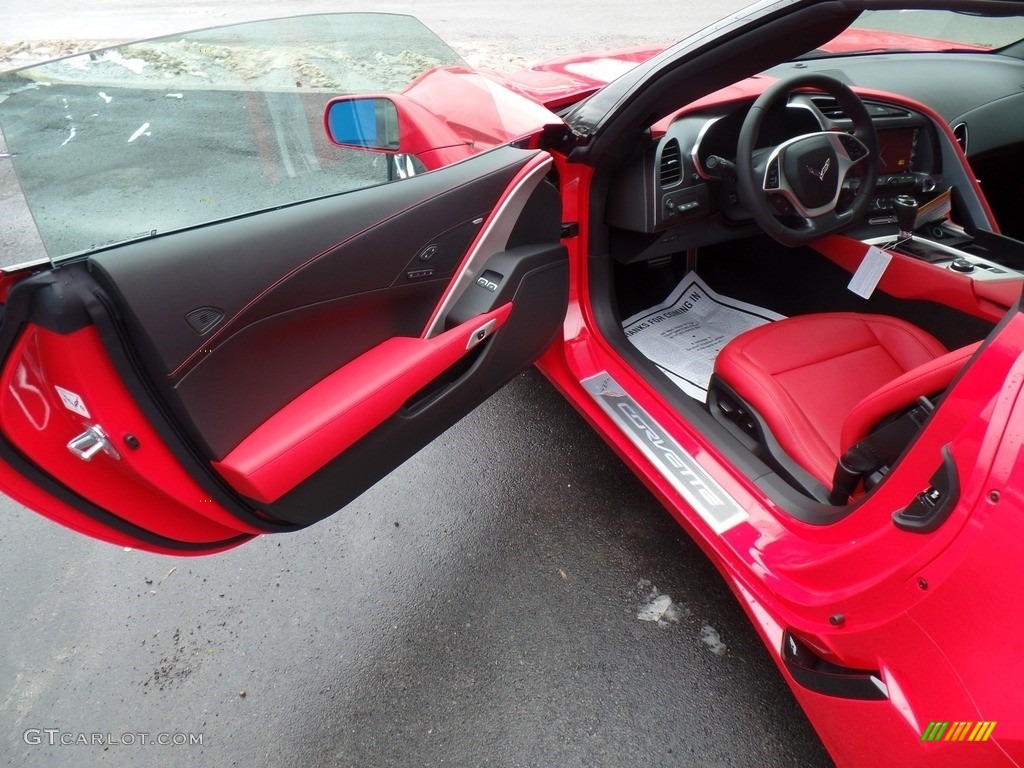 2018 Corvette Grand Sport Convertible - Torch Red / Adrenaline Red photo #16