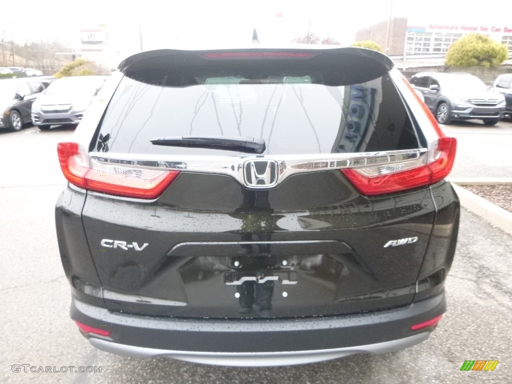 2018 CR-V EX AWD - Dark Olive Metallic / Black photo #3