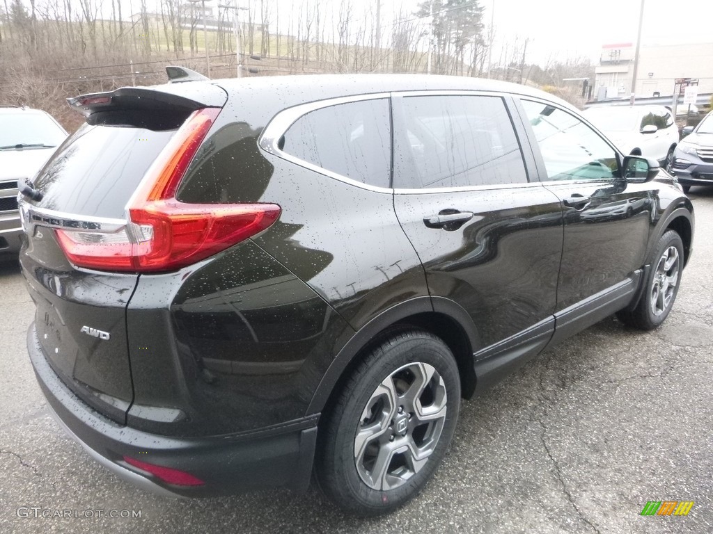 2018 CR-V EX AWD - Dark Olive Metallic / Black photo #4