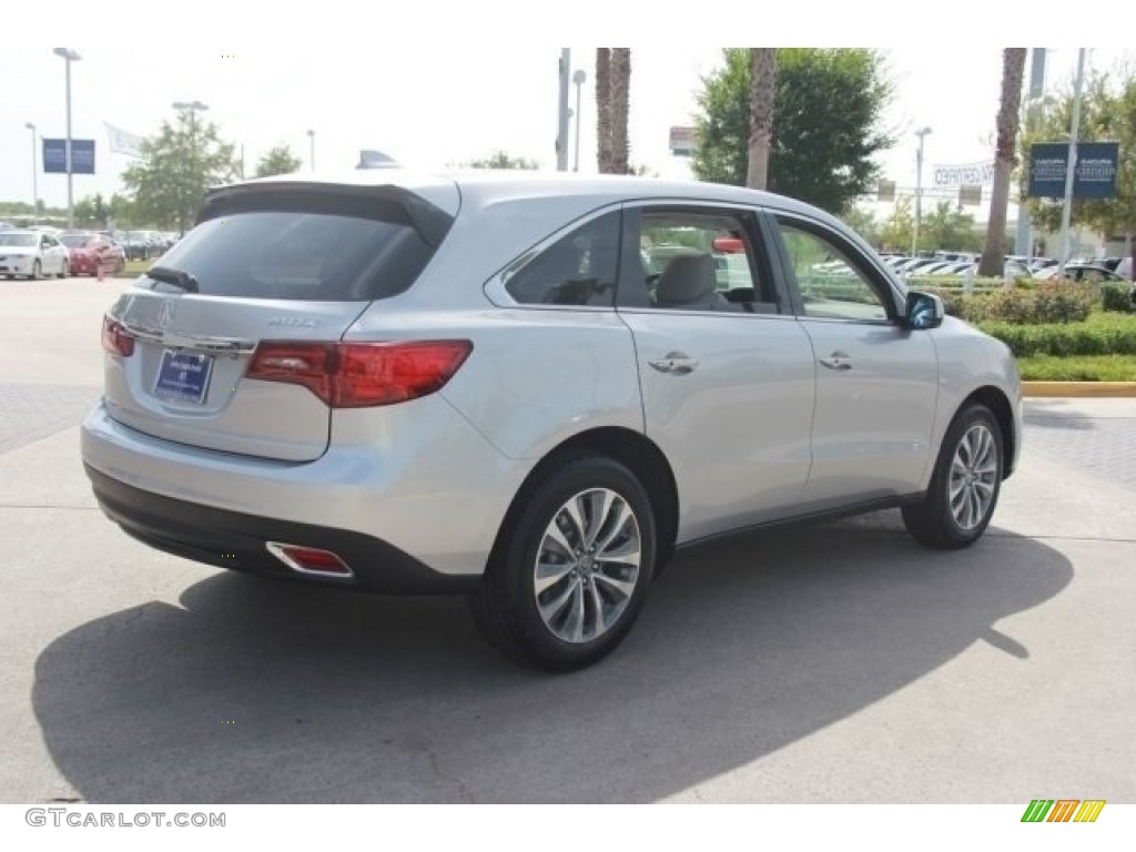 2015 MDX SH-AWD Technology - Silver Moon / Graystone photo #7