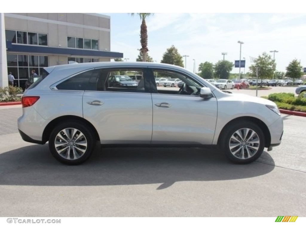 2015 MDX SH-AWD Technology - Silver Moon / Graystone photo #8