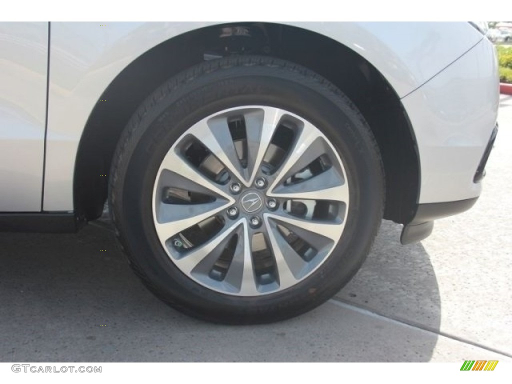 2015 MDX SH-AWD Technology - Silver Moon / Graystone photo #10