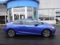 Aegean Blue Metallic 2017 Honda Civic LX Coupe Exterior