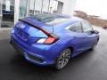 Aegean Blue Metallic - Civic LX Coupe Photo No. 8