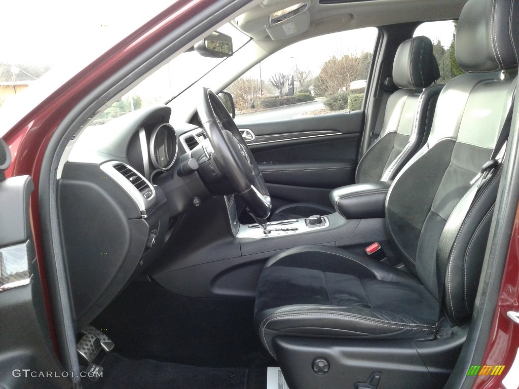 2012 Grand Cherokee SRT8 4x4 - Deep Cherry Red Crystal Pearl / SRT Black photo #10