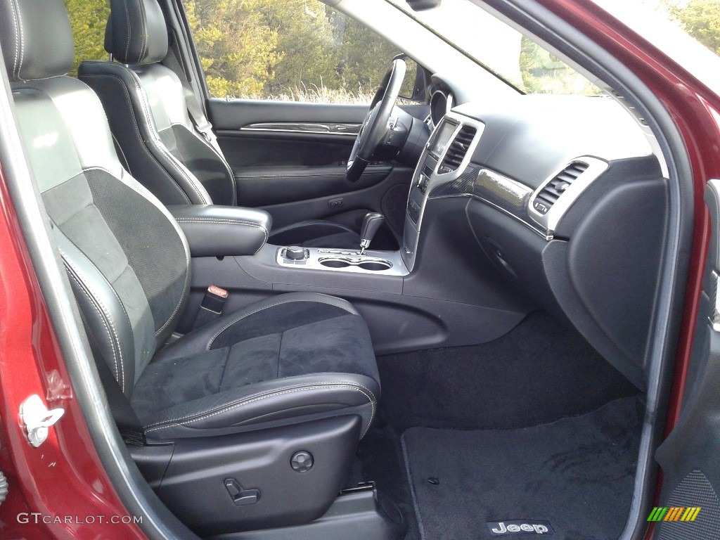2012 Grand Cherokee SRT8 4x4 - Deep Cherry Red Crystal Pearl / SRT Black photo #14