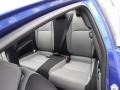Black/Gray 2017 Honda Civic LX Coupe Interior Color
