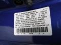 B593M: Aegean Blue Metallic 2017 Honda Civic LX Coupe Color Code