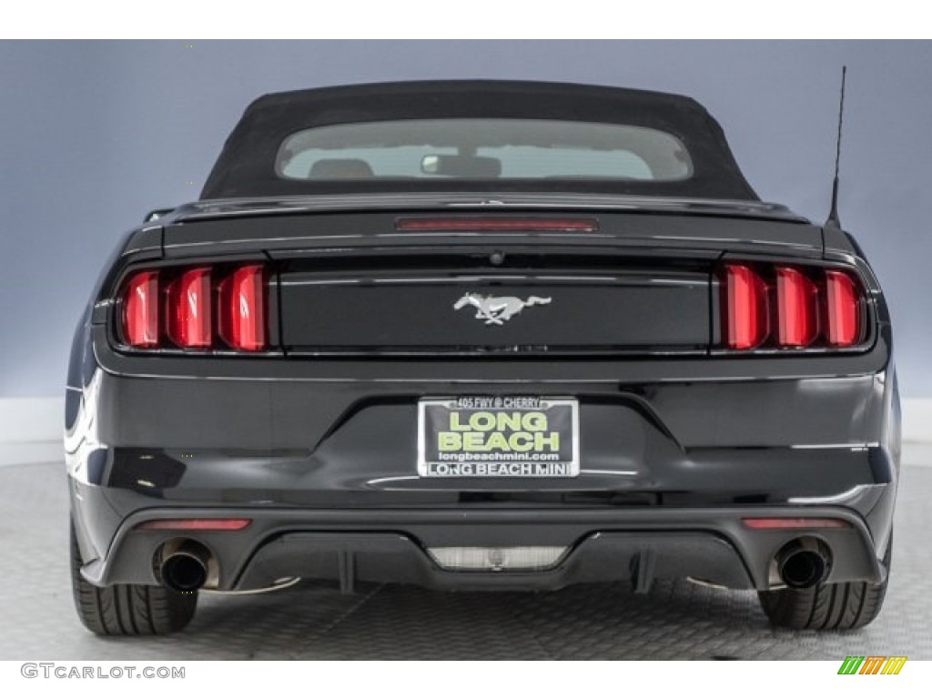 2016 Mustang EcoBoost Premium Convertible - Shadow Black / Ebony photo #3