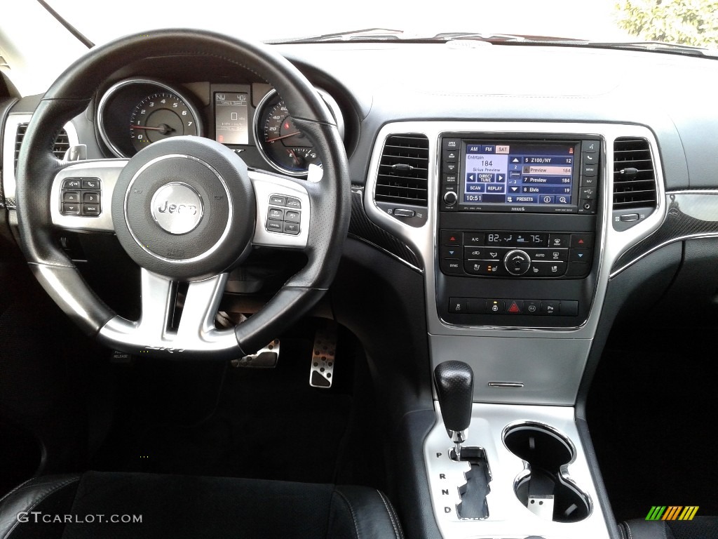 2012 Grand Cherokee SRT8 4x4 - Deep Cherry Red Crystal Pearl / SRT Black photo #28
