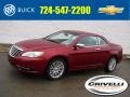 2012 Deep Cherry Red Crystal Pearl Coat Chrysler 200 Limited Convertible  photo #2