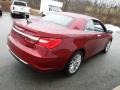 2012 Deep Cherry Red Crystal Pearl Coat Chrysler 200 Limited Convertible  photo #11