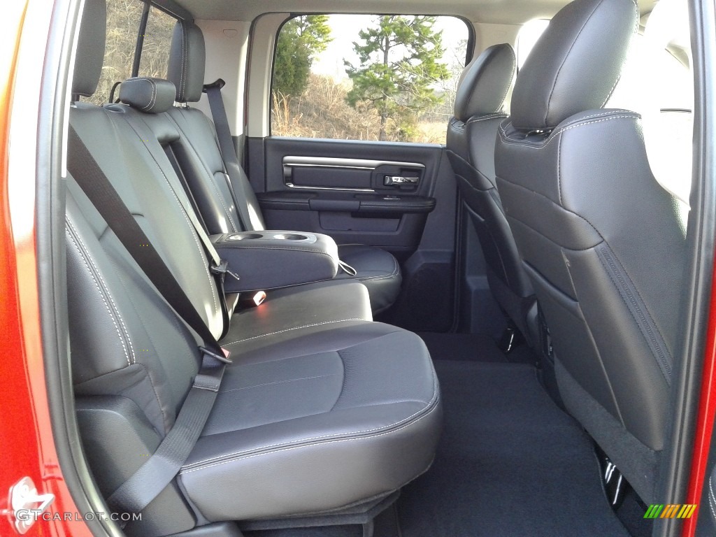 2018 1500 Night Crew Cab 4x4 - Flame Red / Black photo #13