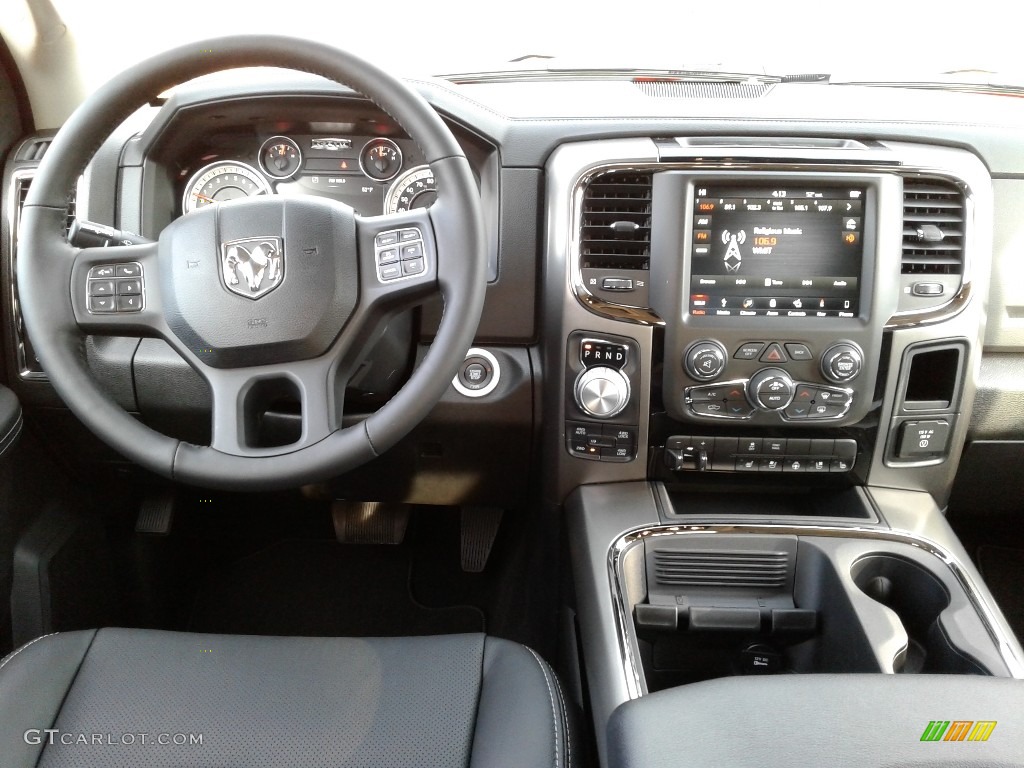 2018 1500 Night Crew Cab 4x4 - Flame Red / Black photo #31