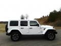 2018 Bright White Jeep Wrangler Unlimited Sahara 4x4  photo #5