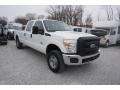 Oxford White - F250 Super Duty XL Crew Cab 4x4 Photo No. 13