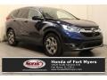 2018 Obsidian Blue Pearl Honda CR-V EX-L  photo #1