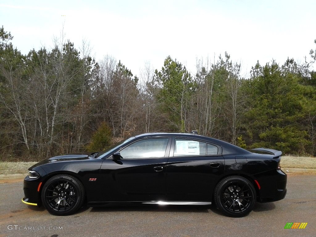 Pitch Black Dodge Charger