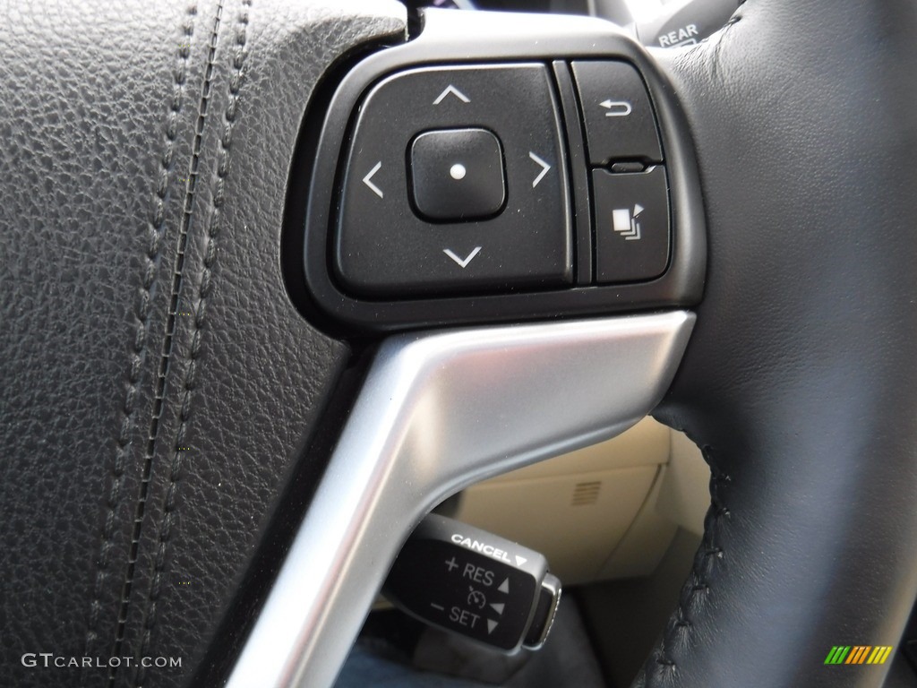 2015 Highlander XLE AWD - Ooh La La Rouge Mica / Almond photo #25
