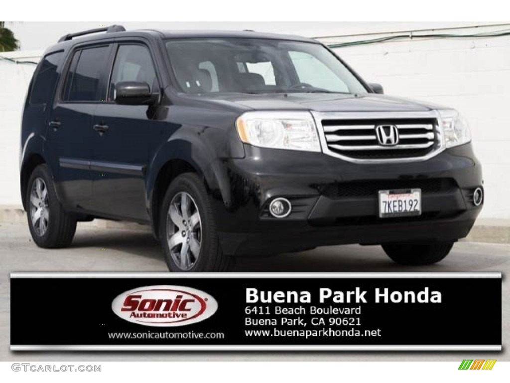 Crystal Black Pearl Honda Pilot