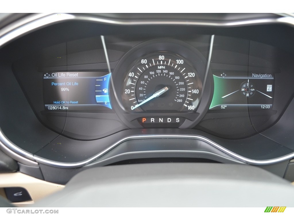 2016 Fusion SE - Guard Metallic / Dune photo #23