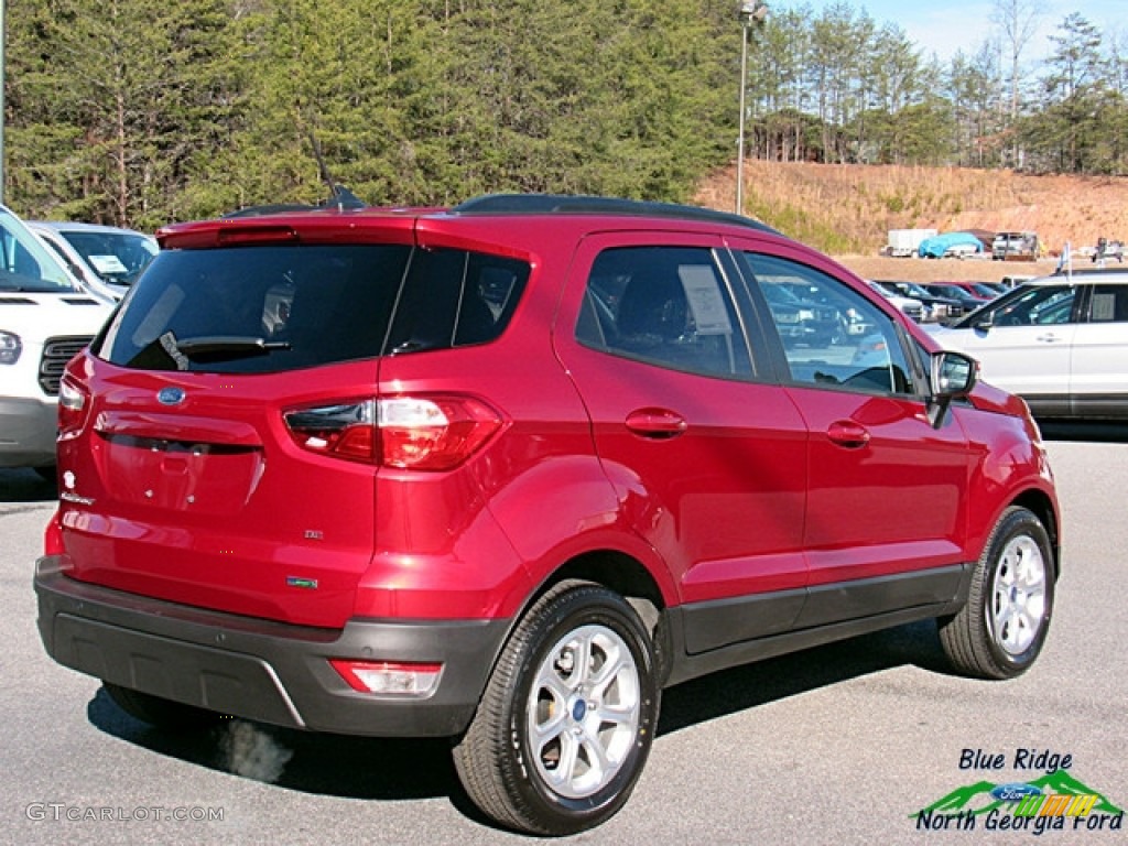 2018 EcoSport SE - Ruby Red / Ebony Black photo #5