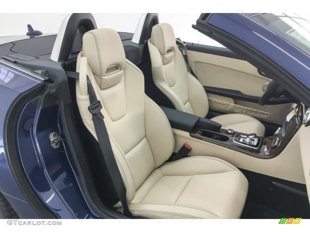 Sahara Beige Interior 2018 Mercedes-Benz SLC 300 Roadster Photo #125223838
